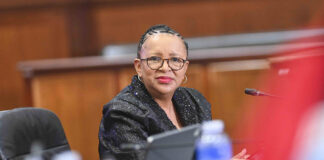 Free State premier Maqueen Letsoha-Mathae hits a U-turn and instructs that the convicted fraudster Zongezile Adam Zumane gets demoted from his CEO position of the hospital. (Photo by Gallo Images/Volksblad/Mlungisi Louw)