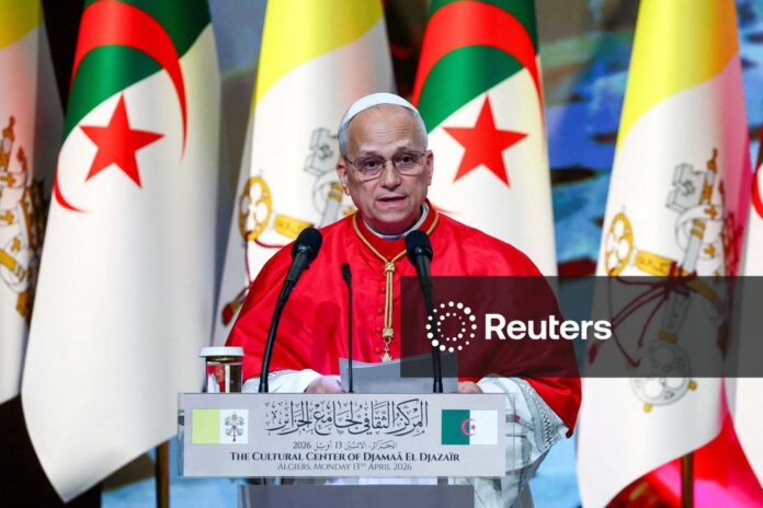 Pope visits Algeria