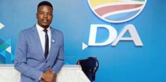 The DA's Sibusiso Dyonase.
