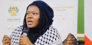 Deputy minister in presidency, Nonceba Mhlauli