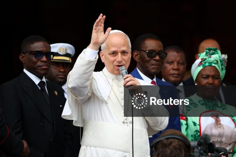 Pope on last day of his tour of Africa