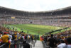 soccer fans at FNB Stadium