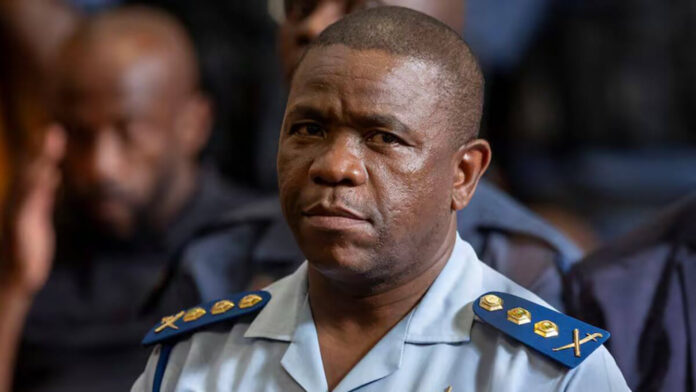 KwaZulu-Natal Police Commissioner Lieutenant-General Nhlanhla Mkhwanazi