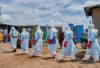 Health workers in DRC amid Ebola outbreak
