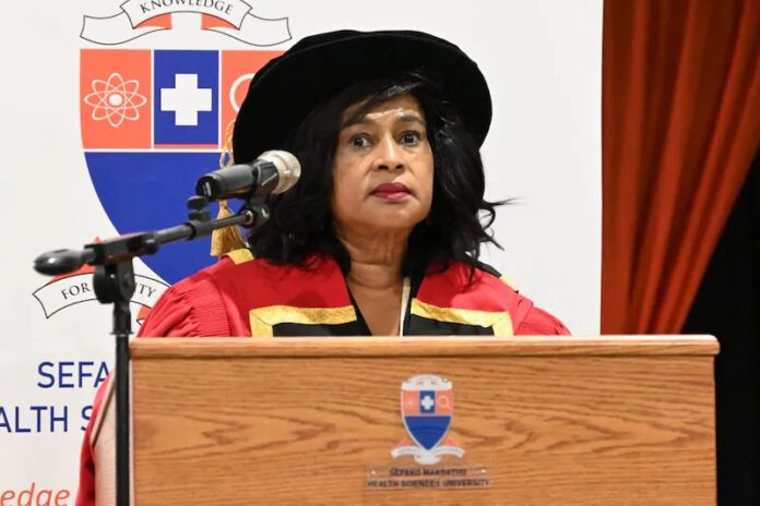 Sefako Makgatho university vice-chancellor Tandi Matsha-Erasmus dies