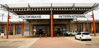Exterior view of Polokwane International Airport in Limpopo
