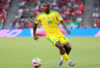 Mbekezeli Mbokazi controlling the ball