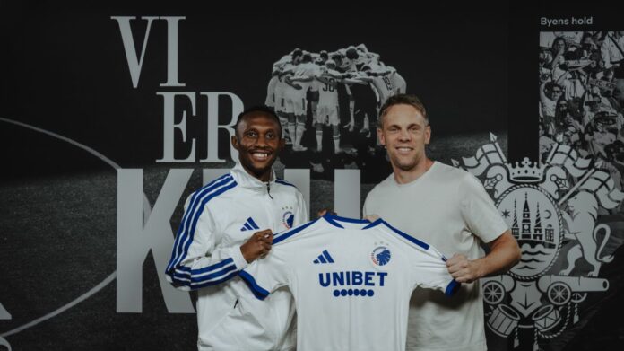 Thapelo Maseko signs for FC Copenhagen.