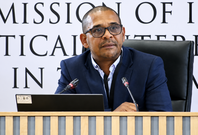 NCC. leader Fadiel Adams