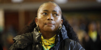 MMC Loyiso Masuku attending a memorial service in Kempton Park