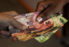 Money exchanging hands