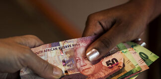 Money exchanging hands
