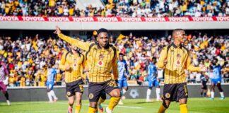 Mfundo vilakazi celebrating