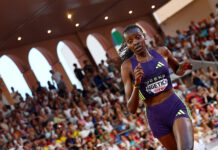 Athletics-Kenya’s Ngetich breaks women-only half marathon world record by one second