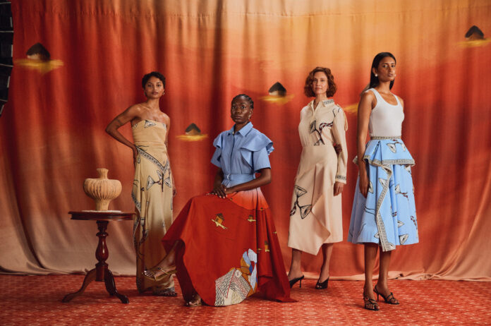 Thebe Magugu’s Lineage collection for Woolworths, a Heritage Month fashion and fragrance collaboration