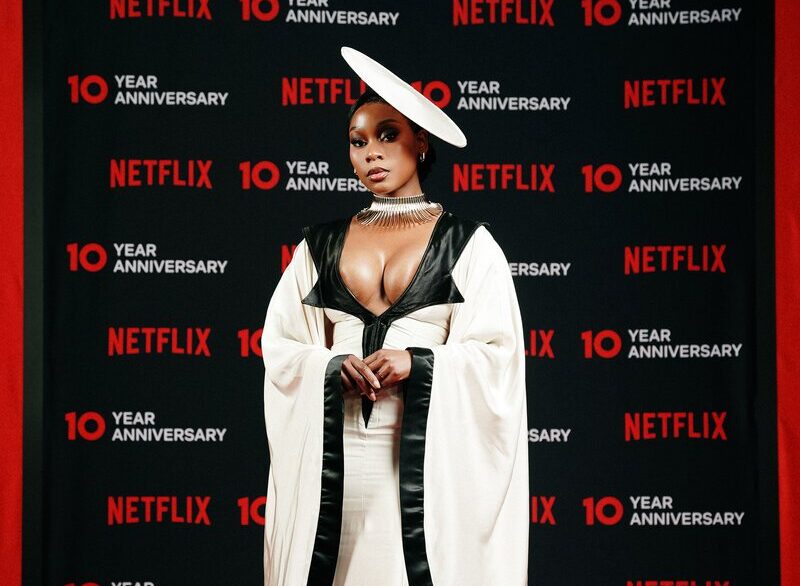Kwanele Mthethwa cast member of Netflix’s South African series The Polygamist at a Netflix event in Johannesburg
