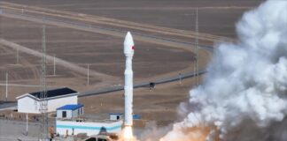 China launches nine satellites aboard Lijian-1 rocket