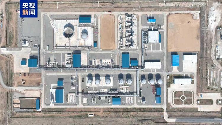 An aerial view of the Kingfisher oilfield in Uganda.
