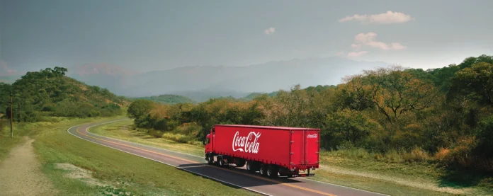 Coca-Cola truck
