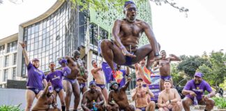 South African men representing the call for greater prostate cancer awareness and screening