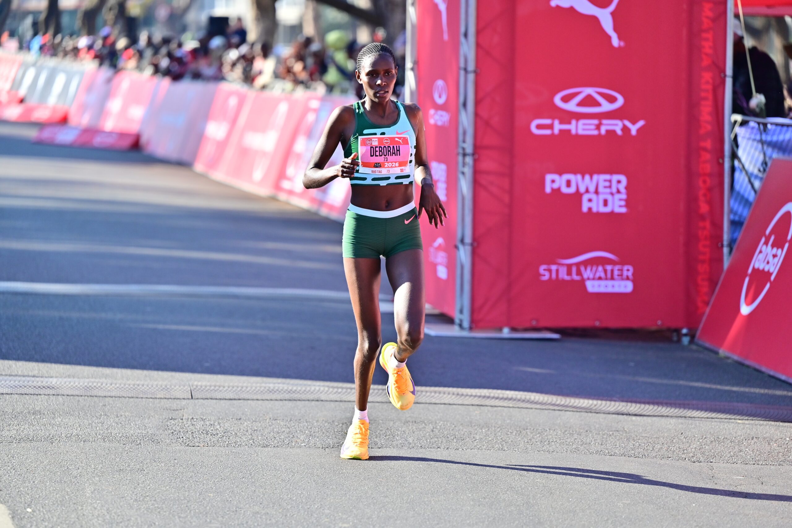 Chemutai made her debut performance at the Run Your City Series in Tshwane last month.