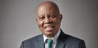 Herman Mashaba, founder of Black Like Me, speaking about his entrepreneurial journey and new podcast