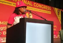 Mawande AmaShabalala | How ANC’s cancer of chaos infected Cosatu Zingiswa Losi addressing Cosatu congress