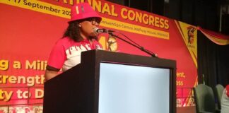 Mawande AmaShabalala | How ANC’s cancer of chaos infected Cosatu Zingiswa Losi addressing Cosatu congress