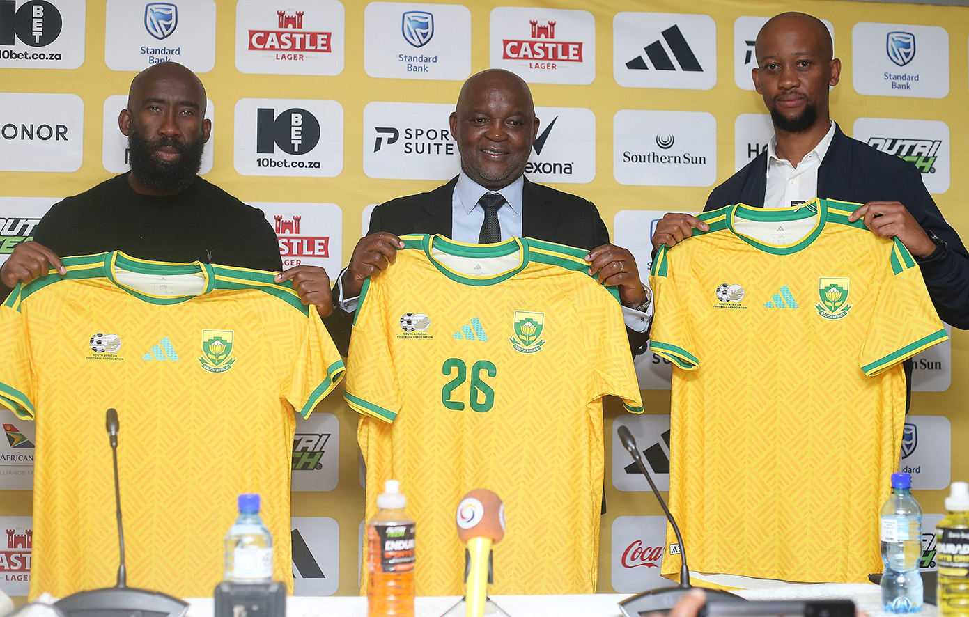 Pitso Mosimane and his coaching team