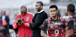 Orlando Pirates in PSL catch-up clash against Durban City tonight Orlando Pirates coach Abdeslam Ouaddou running the touchline