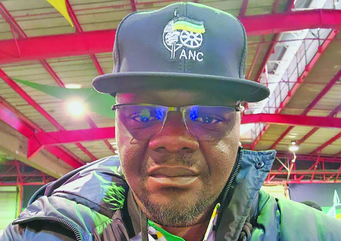 Bishop Azwihangwi Maumela posed for a portrait
