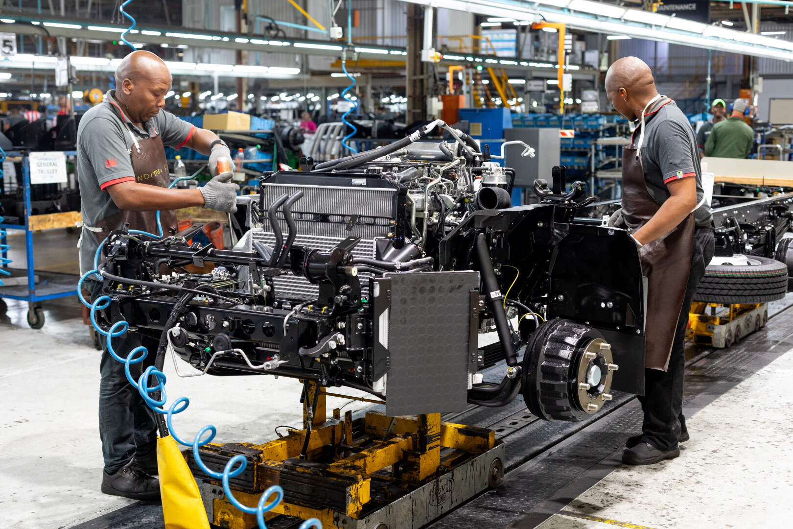 Gqeberha commercial vehicle assembly plant.