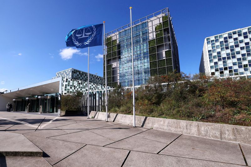 US imposes sanctions on International Criminal Court, hours after former judge wins Nobel FILE PHOTO: People stand outside the International Criminal Court (ICC), in The Hague, Netherlands, September 22, 2025. REUTERS/Piroschka van de Wouw/File Photo