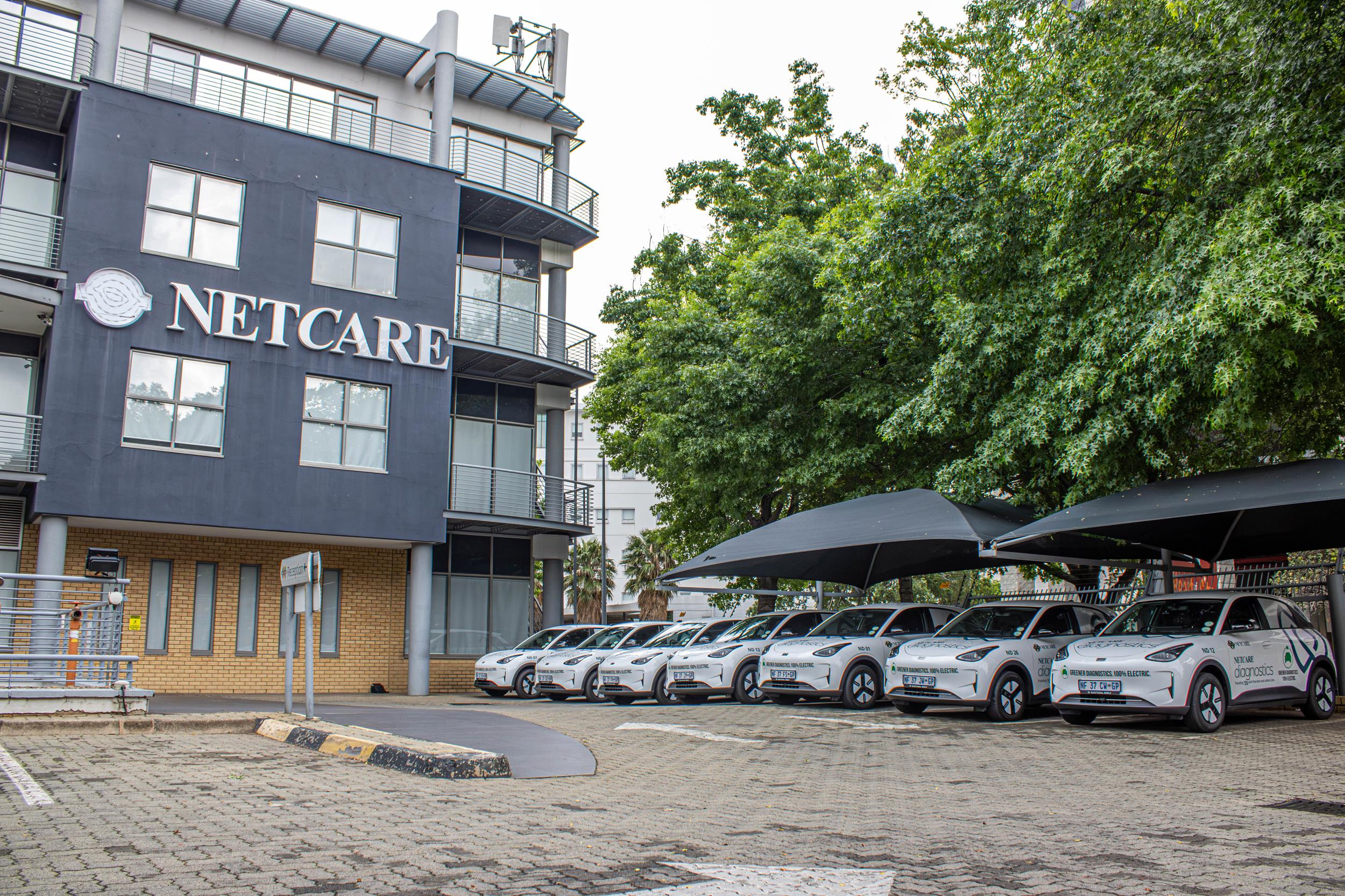 Netcare and Geely E2 EV handover