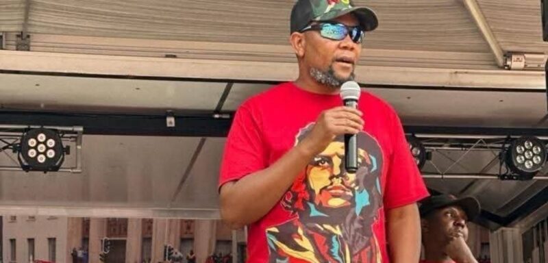 Expelled NUM leader Bizzah Motubatse
