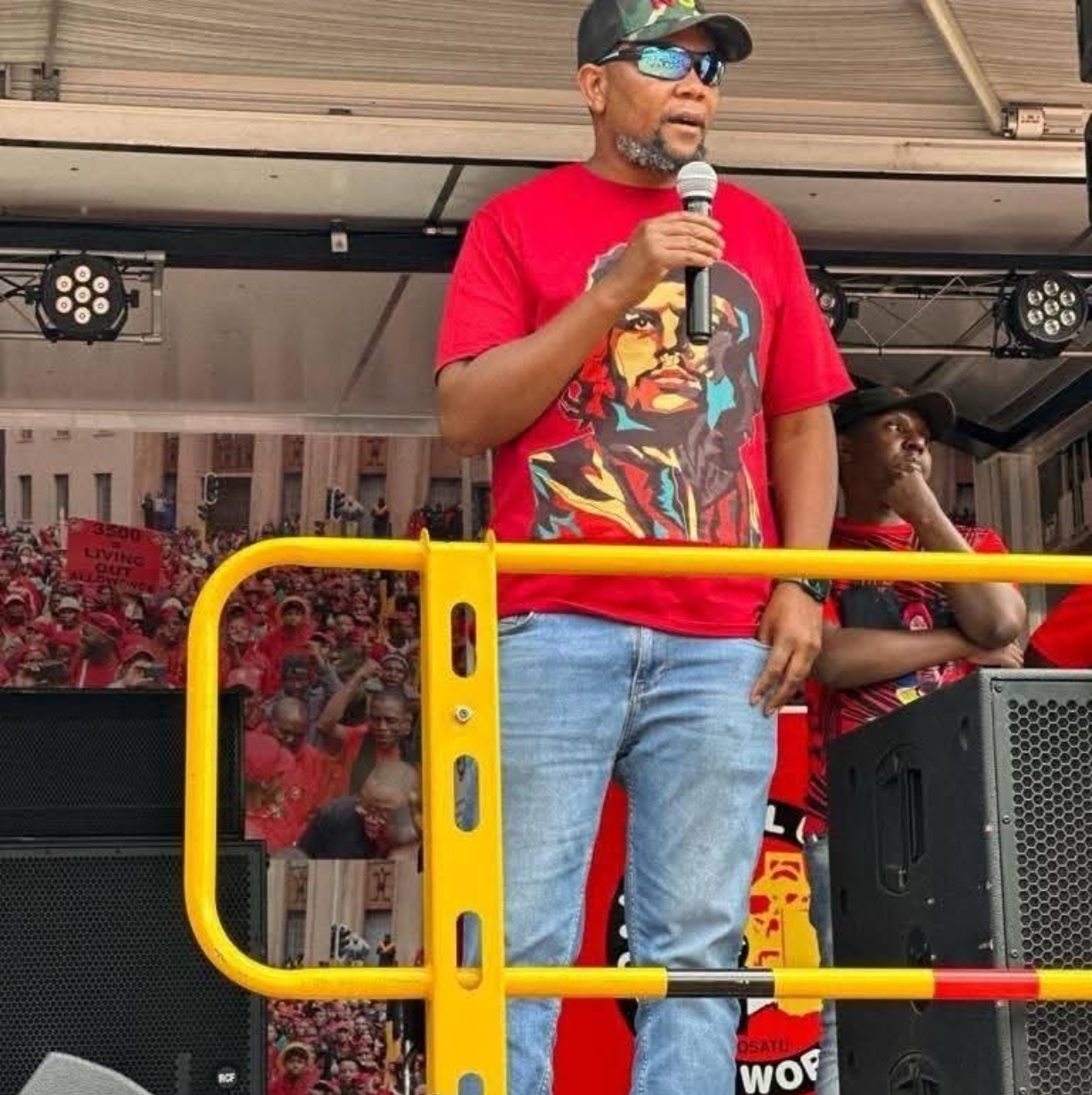 Expelled NUM leader Bizzah Motubatse