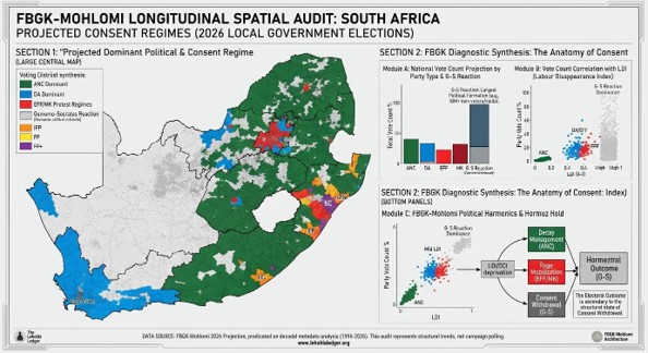 Longitudinal spatial audit: South Africa