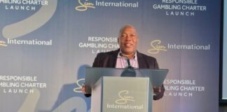 Lungile Dukwana at Responsible Gambling Charter launch