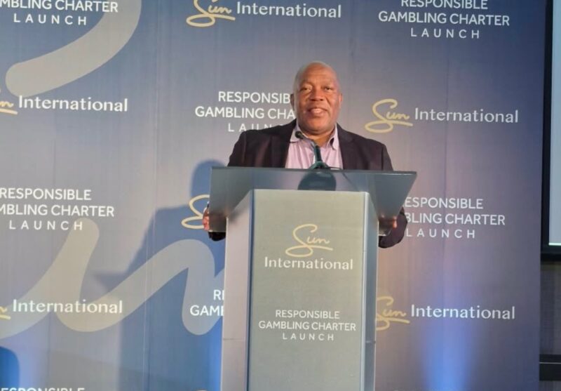 Lungile Dukwana at Responsible Gambling Charter launch