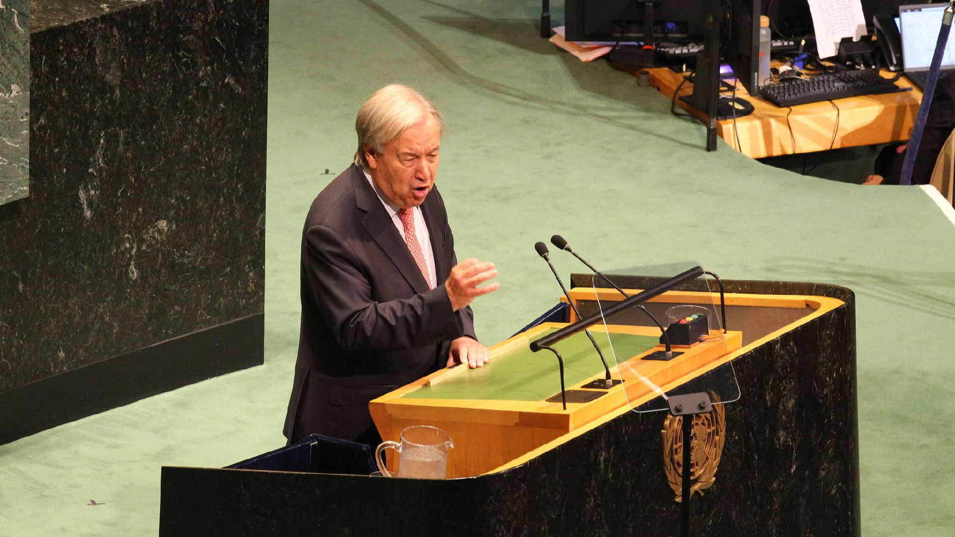 UN chief Antonio Guterres calls for permanent Gaza ceasefire UN Secretary-General Antonio