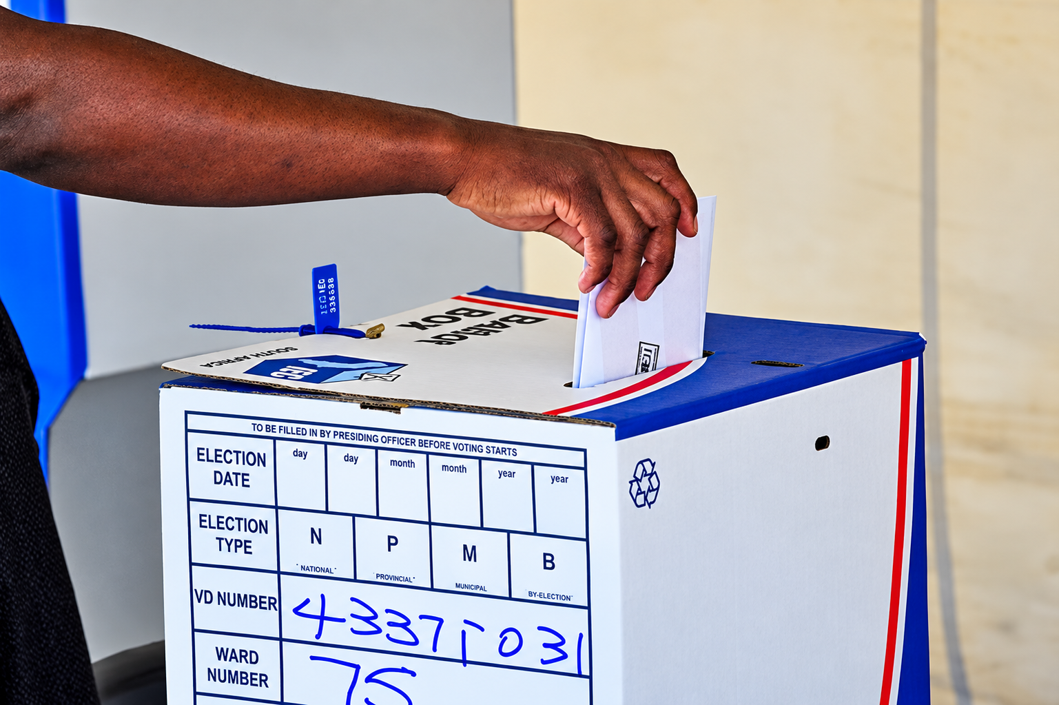 Elections ballot box