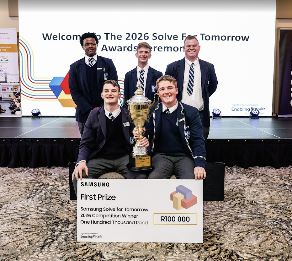 2026 Samsung Solve for Tomorrow winners, Cape Recife High School.