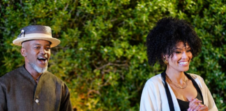 Pearl Thusi and Lungile Radu in promotional imagery for the Just Travel SA television series