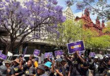 BOSA marches to the Department of Justice in Tshwane