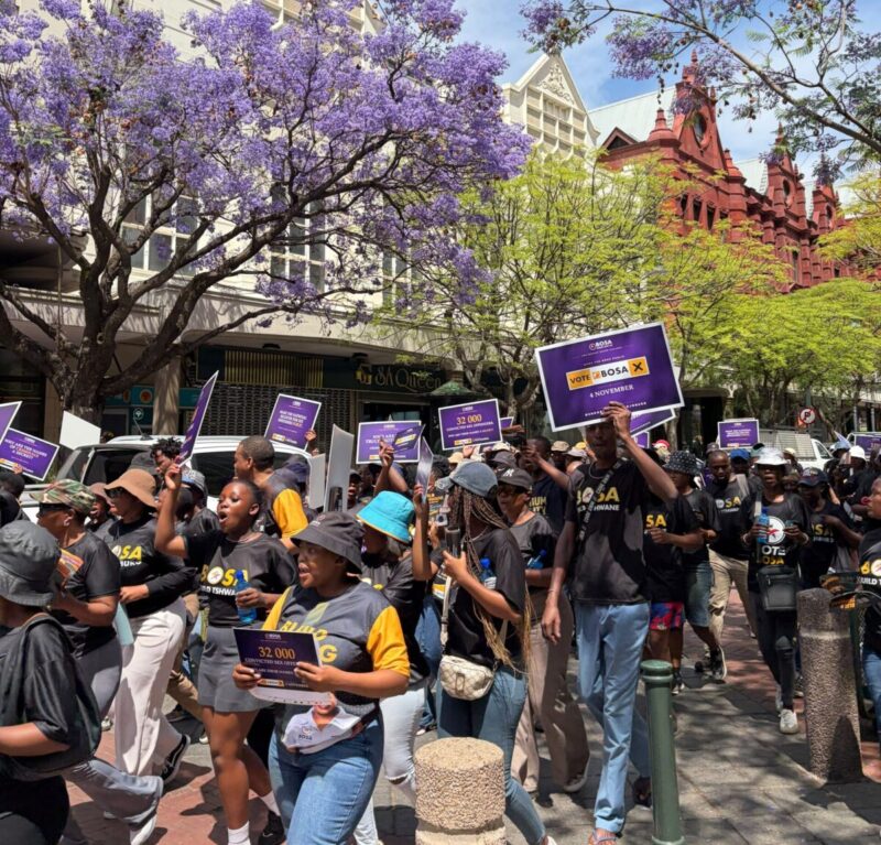 BOSA marches to the Department of Justice in Tshwane