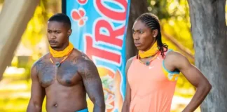 Caster Semenya ‘at peace’ with her early Tropika Island of Treasure exit Caster Semenya and Thando Zwane compete as Team Orange